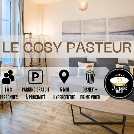 Le Cosy Pasteur 5 Min Hypercentre Parking Public Gratuit A Proximite Apartment ทรัวส์ ภายนอก รูปภาพ