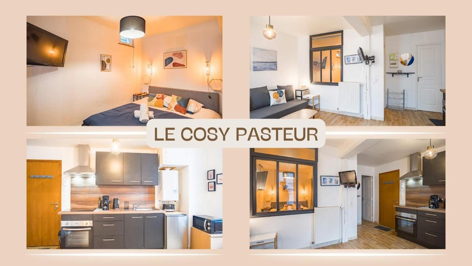 Le Cosy Pasteur 5 Min Hypercentre Parking Public Gratuit A Proximite Apartment ทรัวส์ ภายนอก รูปภาพ